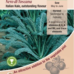 Kings Seeds Kale Nero di Toscana 175 Seeds