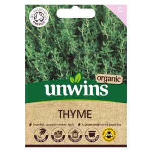 Unwins Herb Organic Thyme - 500 Seeds