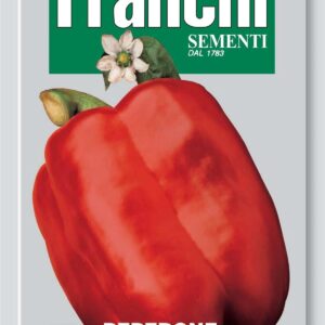 Franchi Seeds of Italy Pepper Quadrato D'Asti Rosso Seeds