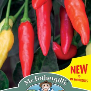 Mr Fothergills - Vegetable - Pepper - Tabasco (Hot) - 10 Seeds