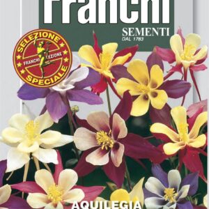 Franchi Seeds of Italy - Flower - FDBF_S 302-1 - Aquilegia Mixed - Columbine - Seeds