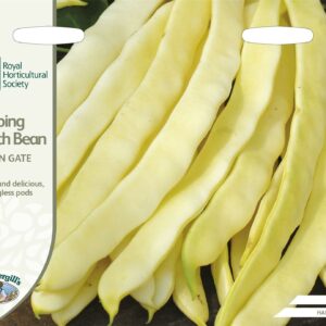 Mr Fothergills RHS Climbing French Bean Golden Gate 50 Seeds
