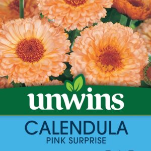 Unwins Calendula Pink Surprise 100 Seeds