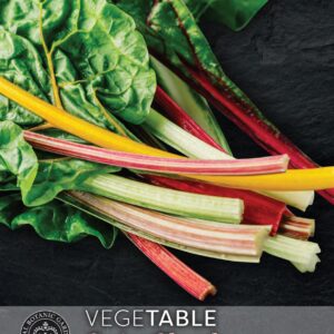 Thompson & Morgan Kew Vegetable Swiss Chard Beet Bright Lights Rubbed F1 Hybrid - 100 Seeds