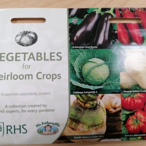 Mr Fothergills RHS Vegetables For Heirloom Crops Collection - Seeds
