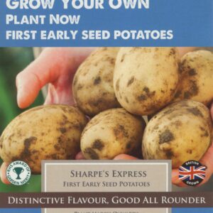 Taylors Seed Potatoes Sharpe's Express 10 Tubers First Early