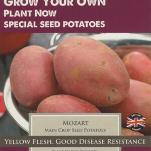 Taylors Seed Potatoes Mozart 10 Tubers Main Crop