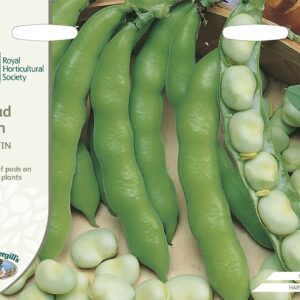 Mr Fothergills RHS Broad Bean Suprifin 50 Seeds