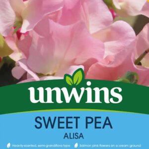 Unwins Flower Sweet Pea Alisa - 21 Seeds