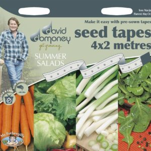 Mr Fothergills - David Domoney - Vegetable - Summer Salads - Seed Tapes