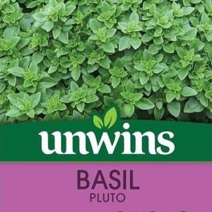 Unwins Herb Basil Pluto 200 Seeds